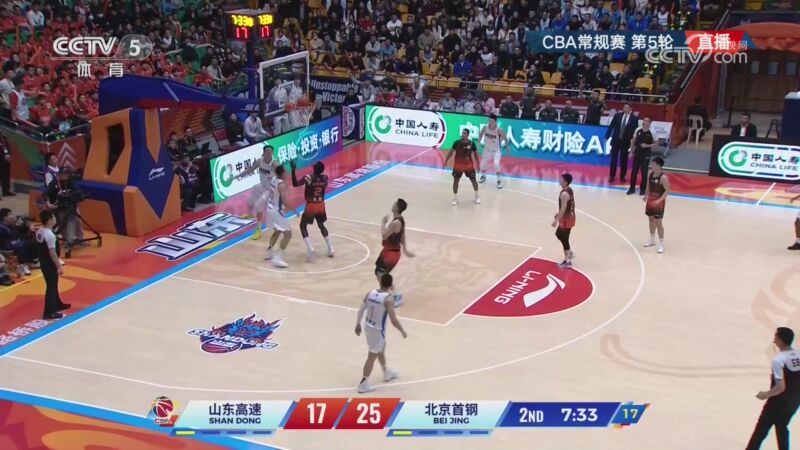 10月27日CBA常规赛 山东 – 北京 全场录像【全场录像+集锦】