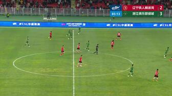 [进球视频]锁定胜局！王钰栋跟进补射破门，浙江4-2铁人！